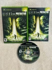Aliens Versus Predator: Extinction (Microsoft Xbox, 2003) W/ Manual -Nice