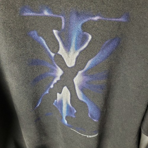 Santee By Pluma Sweatshirt Mens XL Gray THE X-FILES Graphic Pullover 1996 90s - Picture 15 of 20