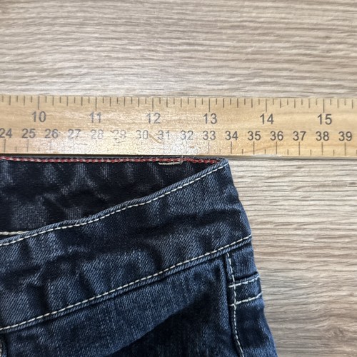 Pantalones de mezclilla cortos vintage Tommy Hilfiger capri para mujer talla 2 negros dobladillo dividido - Imagen 4 de 10