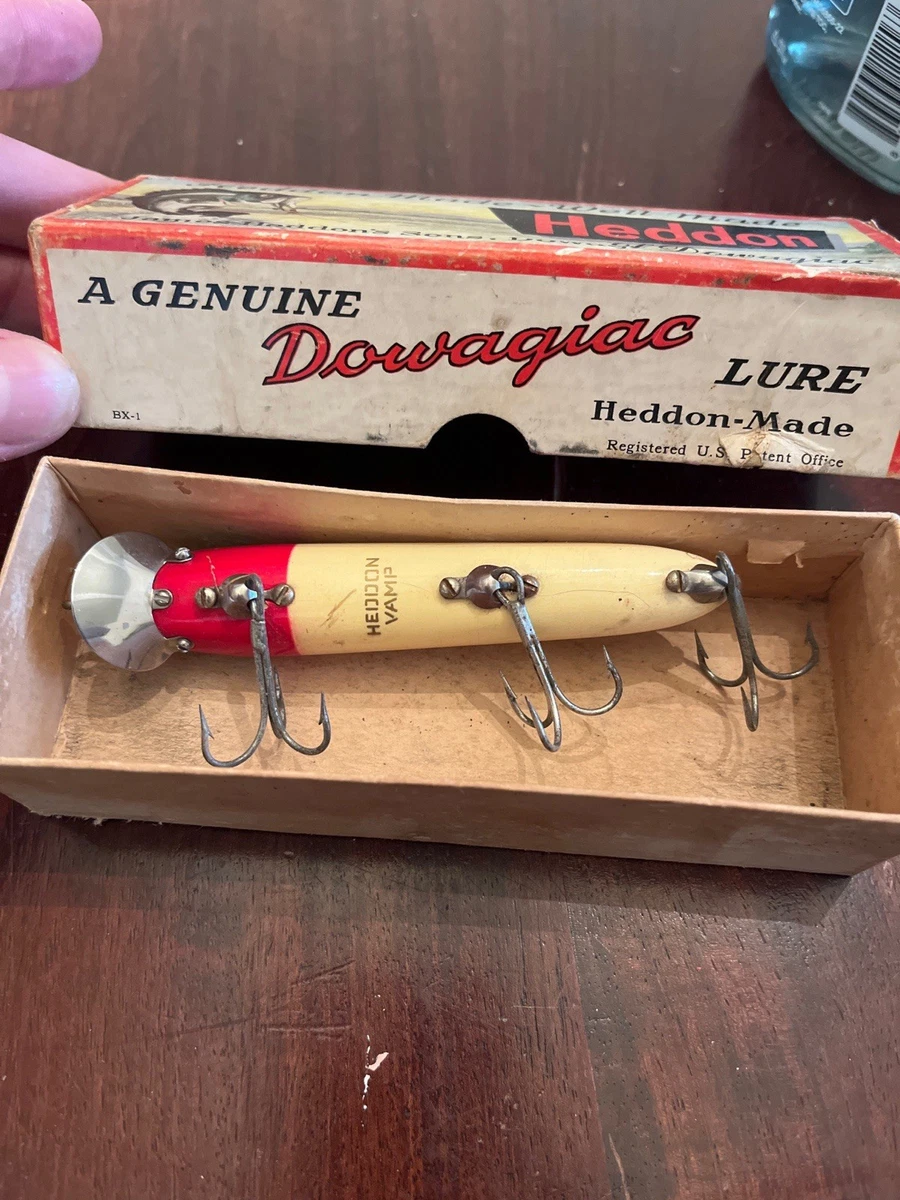 Heddon Original Wooden Vintage Fishing Lures for sale | eBay