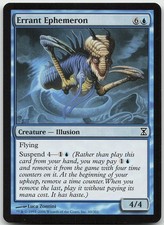 Errant Ephemeron 60 Common Time Spiral NM MTG
