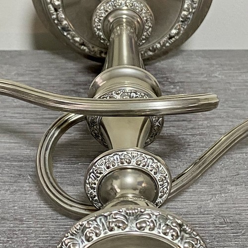 Vintage Silver Plated Triple Candle Holder Candelabra Ian Heath IANTHE England - Picture 21 of 24