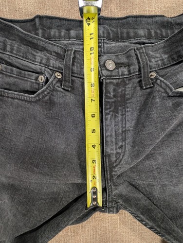 Levis 541 Jeans Mens Size 31x32 Black Athletic Fit Straight Leg Denim Pants - Picture 7 of 13