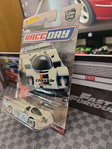 2017 Hot Wheels Premium PORSCHE 962 Le Mans Race Day Car Culture Real Riders - Picture 7 of 10