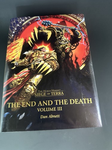 Siege Of Terra: The End And The Death Vol III Warhammer 40K Hardcover - Bild 1 von 5