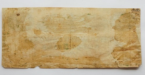 1863 $2 The State Bank of North Carolina, Plain Reverse, Raleigh, Circulated - Picture 3 of 6