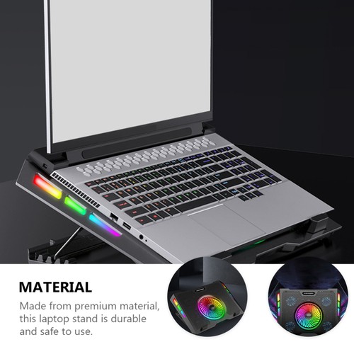 1Pc Laptop Cooling Rack Multi-functional Laptop Cooler Portable Cooling Stand - Afbeelding 4 van 12