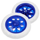 2 Pcs Rolling Cart Wheel Shopping Trolley Caster Replacement Wheels