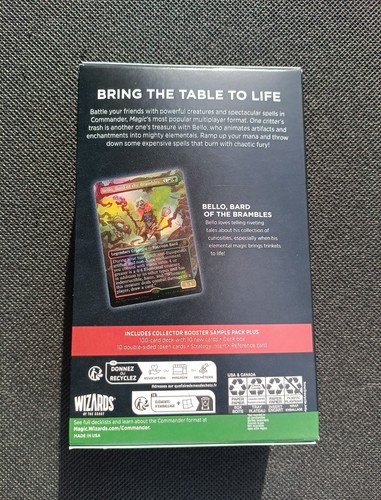 Magic Commander Deck -Animated Army- Bloomburrow English Sealed Sigillato ENG  - Foto 2 di 7