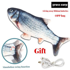 Floppy Fish Cat Toy,Interactive Fish Cat Toys, Dancing Fish Cat Toy