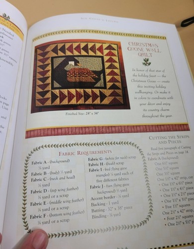 Debbie Mumm 12 Days of Christmas Quilting Book Quilt Sewing Prim Patchwork Craft - Picture 9 of 12