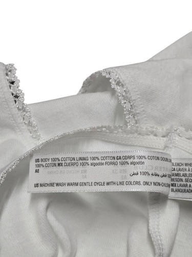 Charter Club Intimates Lot of 4 Size 3X White Everyday Cotton Bikini Panties - Picture 6 of 7