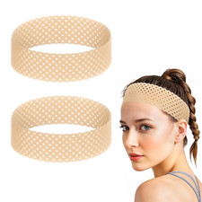 Adjustable Silicone Wig Headband Grip, 2 PCS Wig Grip Band Adjustable Elastic...