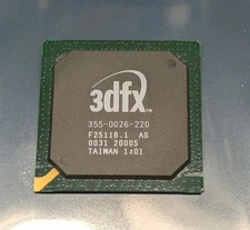 (1 PC) 355-0026-220 3dfx VOODOO VSA 100 BGA