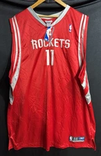 Houston Rockets Yao Ming #11 Authentic Reebok Jersey Men NBA Sz 56 XXXL