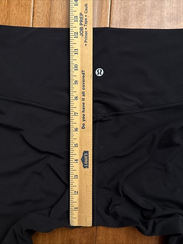 Lululemon Align High Rise Pant 28" Women 12 Black Yoga Athletic Leggings Stretch - Picture 4 of 9
