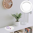 1 stück Glaskreis Schmuckstelle Kleine Ringhalter Schreibtisch Organizer Zubehör