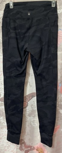 SPYDER Women’s Active Legging High Waist Cargo Pockets Camouflage Size Small - Picture 4 of 11