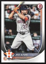 2025 Bowman #63 Jose Altuve Houston Astros