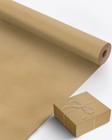 Kraft & Co Recycled Kraft Wrapping Paper Roll – 80gsm Durable Tear-Resistant