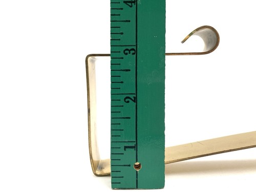 Solid Brass JOY Wreath Hanger Over-the-Door Holder Vtg Christmas 14.5” HTF Decor - Picture 13 of 13