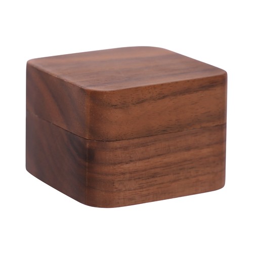 5 Piezas Caja de Anillos Caja de Anillos de Madera Vintage Caja de Anillos Madera 5,5x5,5cm Cajas de Anillos - Imagen 9 de 20