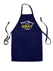 Don't Worry It's a GRAY Thing - Unisex Kids Apron - Surname Custom Name Family