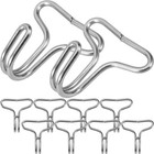 50 Stück Autositzbezug-Haken-Clip, Autositzkissen-Befestigungshaken,