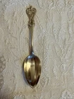 STERLING SILVER TOWLE OLD COLONIAL 5-1/2”TEASPOON MONOGRAMMED "M” FLATWARE