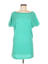 Moda International Women Green Short Sleeve T-Shirt M