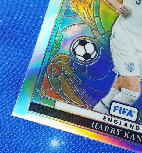 2023-24 Panini Select FIFA Harry Kane #3 Stained Glass Case Hit England - Picture 5 of 7