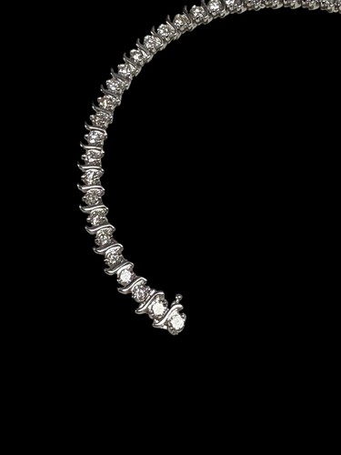 Gold-Diamond Bracelet 40 Diamonds 2.00 Carat T.W. 14K Yellow Gold 10 (MP1046179) - Picture 2 of 4