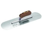 Kraft CFE449 20"x4" Elite Five Star Carbon Pool Trowel – Wood Handle