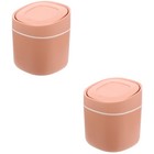  2 Pcs Mülleimer Klein Tischmistkübel Schreibtisch-Mülleimer Kann