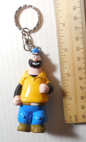 Llavero figura PVC Popeye Bluto vintage Brutus 1995 recuerdo - Imagen 1 de 6