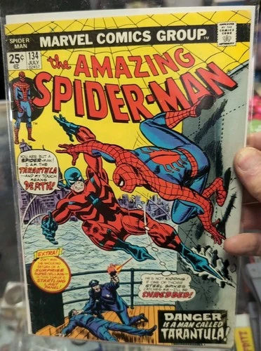 Amazing Spider-Man 134 FN Qualified Missing MVS 1st App Tarantula