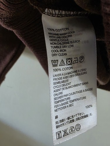 Tommy Bahama Baumwolle Druckknopf Mock Neck Pullover Herren L Burgund Druckknopf - Bild 14 von 14