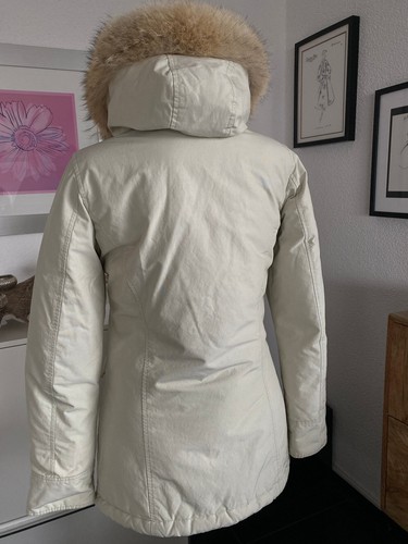 Super warme Woolrich Daunenjacke Parka Jacke Fuchs Pelz Kapuze Versand kostenlos - Bild 6 von 12