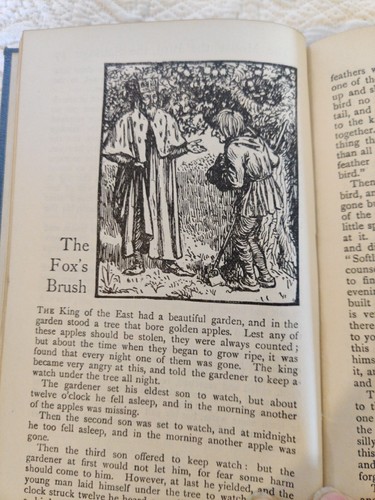 Household Tales By Brothers Grimm Vintage 1920 Hardcover Book By Dent And Sons - Foto 10 di 16