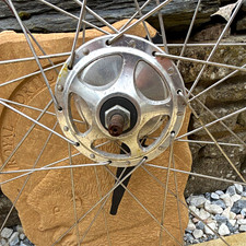 700C Front Wheel Dynamo Hub, Clincher Rim Brake, Dunlop Valve, 1.75in
