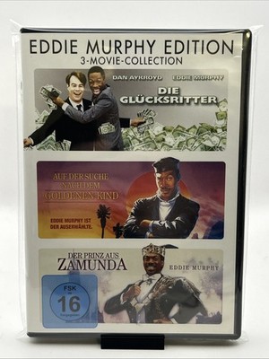Eddie Murphy Edition 3 DVDs Prinz aus Zamunda Glücksritter Goldenes Kind Komödie