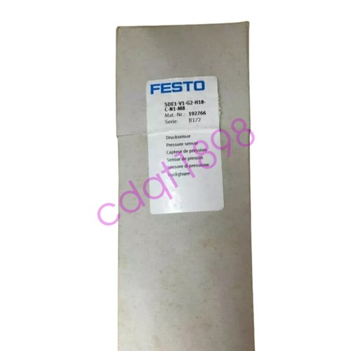 Sensor de presión Festo SDE1-V1-G2-H18-C-N1-M8 1 PIEZA nuevo en caja marca envío gratuito - Imagen 1 de 3