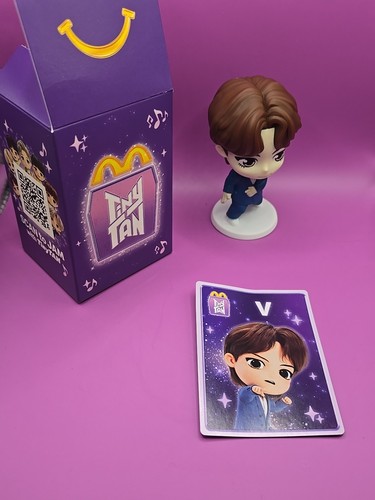 BTS Tinytan McDonalds Throwback, V, (Neu mit Karte) - Bild 3 von 3