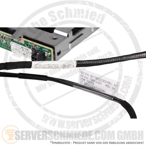 HP DL360 Gen9 2x SFF 2,5" SAS SSD HDD Cage Extension avec câble 764630-B21 7791 - Photo 4/7