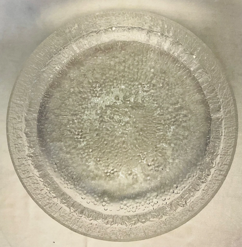 Tazón para servir finlandés vintage IITTALA 'Paadar' diseñado Tapio Aktivkala 23 cm 9 pulgadas Foto 4 de 4