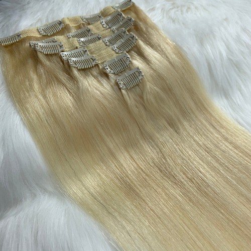 Extension Capelli Umani Veri Doppia Trama Extra Spessore 100% Capelli Remy - Foto 7 di 80