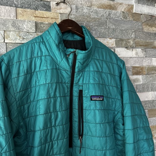 Patagonia Full Zip Puffer Jacket Primaloft Size Men’s Medium Outerwear Blue - Bild 2 von 7