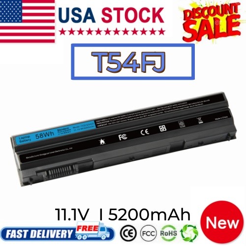 ✅Battery For Dell Latitude E6440 E5430 E5520 E5530 E6420 E6430 E6520 E6540 T54FJ - Picture 1 of 11