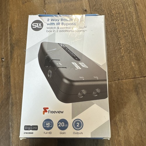 SLx 2 Way Signal Booster With Ir Bypass