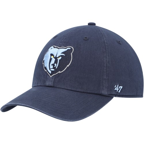 Chapeau réglable homme '47 bleu marine Memphis grizzlies logo primaire nettoyage